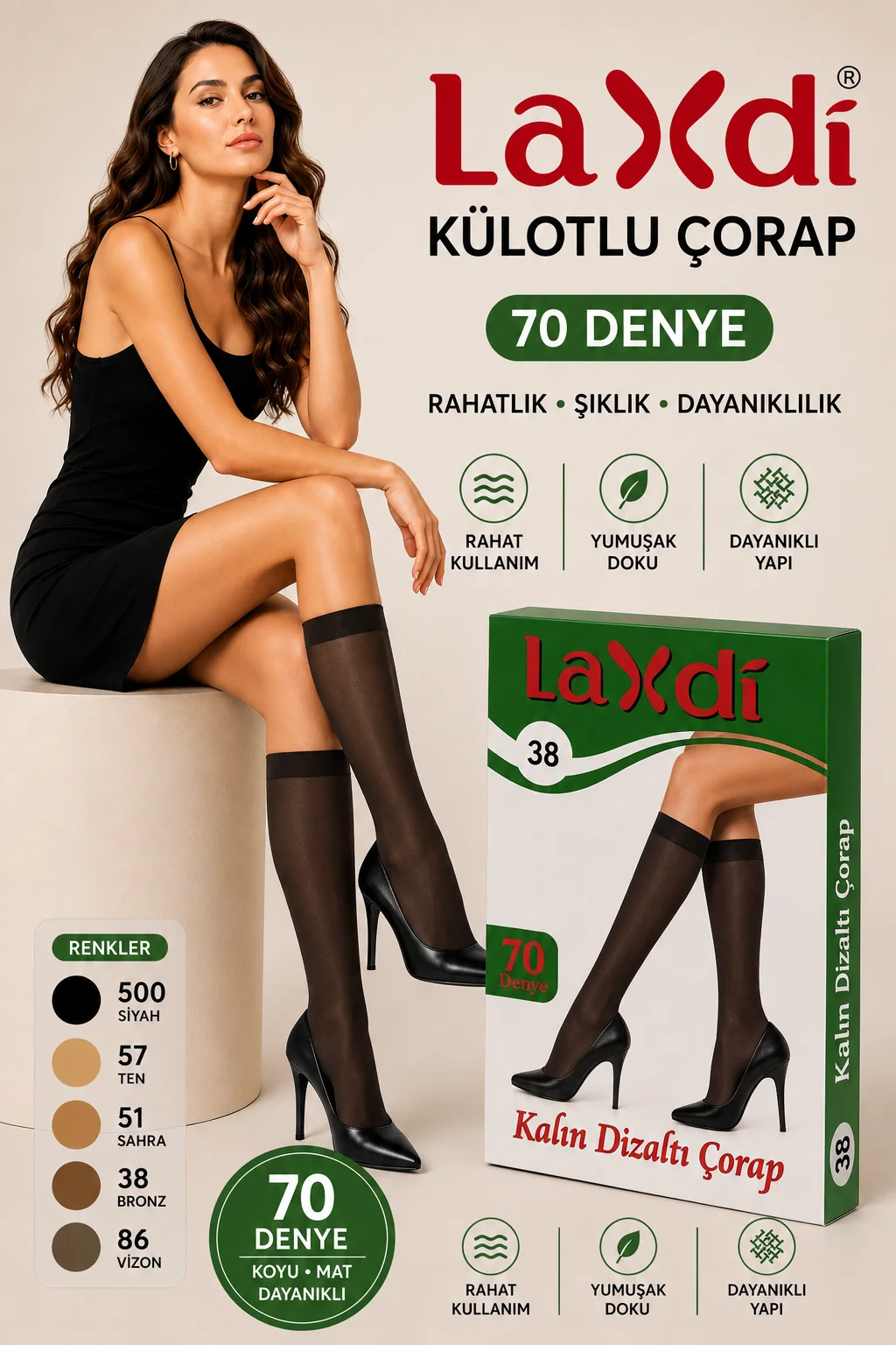 70 Denye Külotlu Çorap